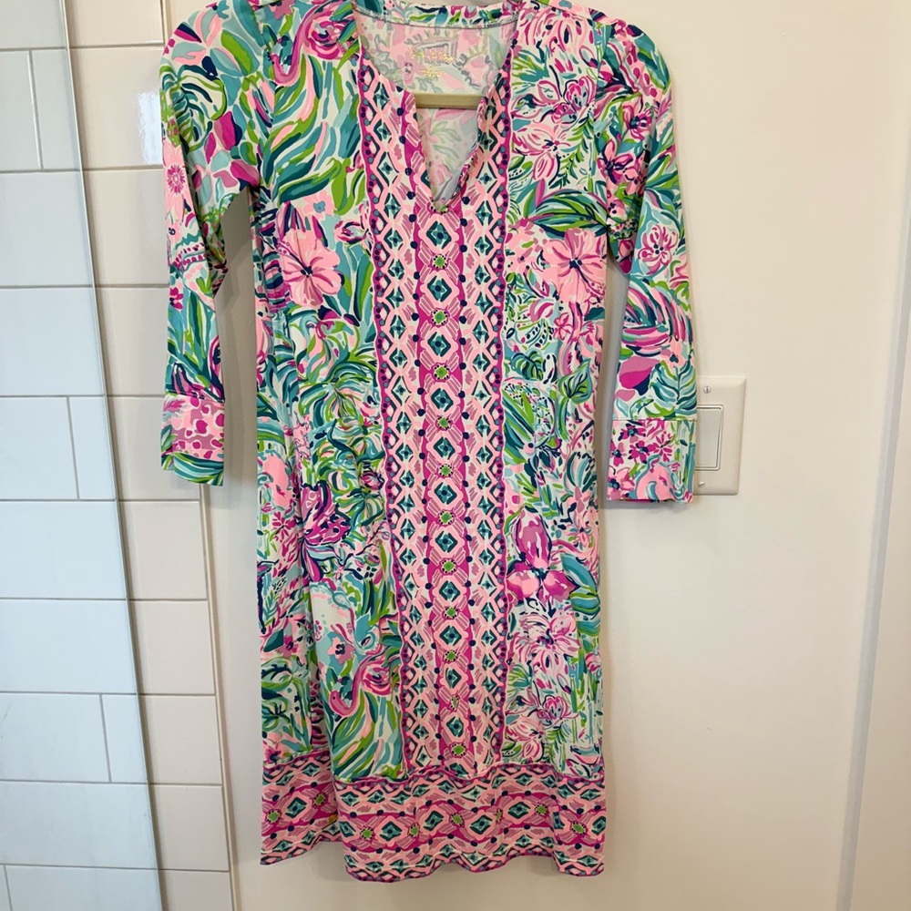 Lilly Pulitzer Pastel Floral Dress